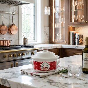 Campbell's Soup 1990's Covered Ceramic Crock Pot